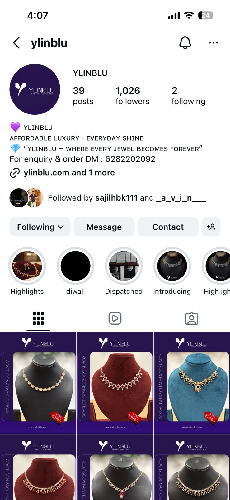 Instagram Store Screenshot